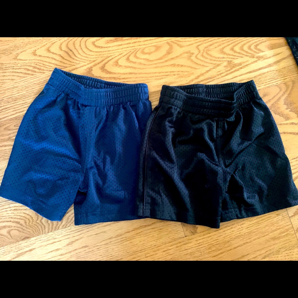 Black and Navy Shorts